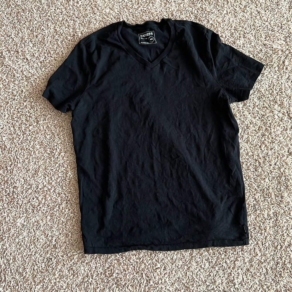 Black v neck worn once size medium